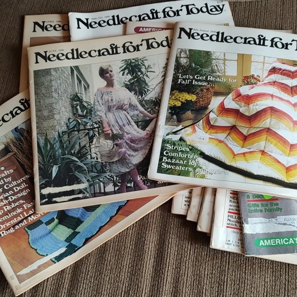 Needlecraft For Today 1980-1983 Lot Of 16